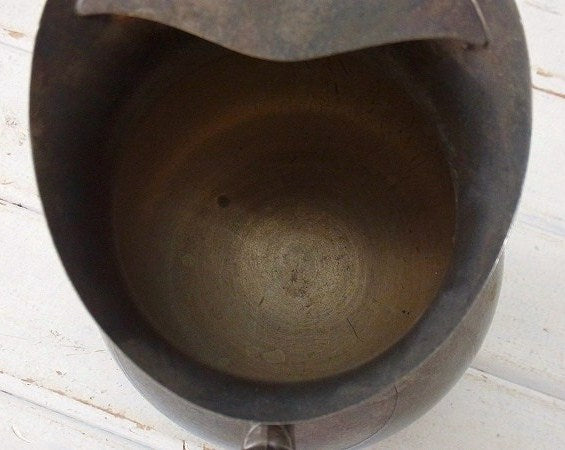 猫脚デザイン・シルバー製・アンティーク・ピッチャー/水差し/銀製 USA