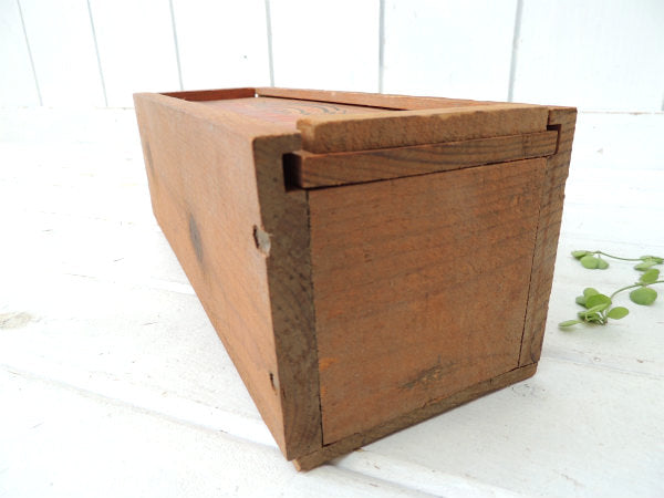 【EARLY TIMES/アーリー・タイムズ】バーボン・ウイスキー・アンティーク・ウッドボックス