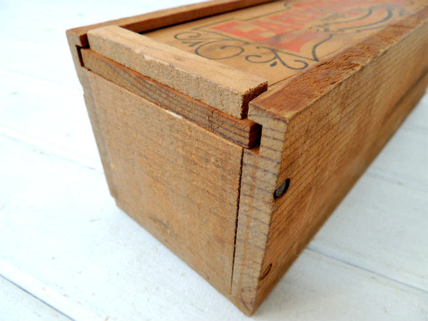 【EARLY TIMES/アーリー・タイムズ】バーボン・ウイスキー・アンティーク・ウッドボックス