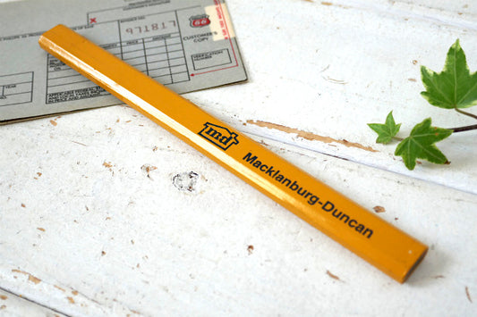 Md アドバタイジング ヴィンテージ カーペンターペンシル 建築 鉛筆 DIY USA