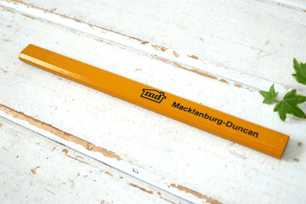 Md アドバタイジング・ヴィンテージ・カーペンターペンシル 建築 鉛筆  DIY USA