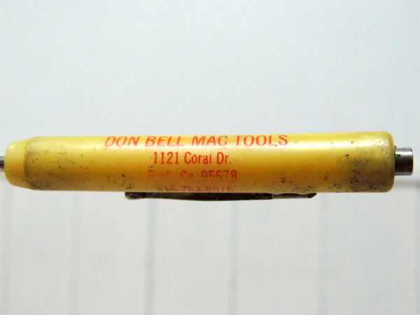 MAC TOOLS マックツール アドバタイジング ビンテージ ユーティリティー ドライバー 工具 アメ車 ガレージ