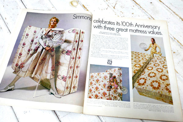 LIFE ライフ USA 1970's 雑誌 アメリカンビンテージ ワーゲンバス アメ車 看板 女優