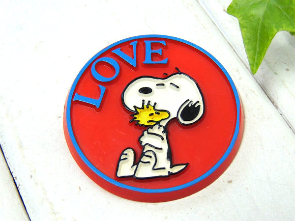 【1958.1965y・LOVE】スヌーピー&ウッドストック・ヴィンテージ・バッジ