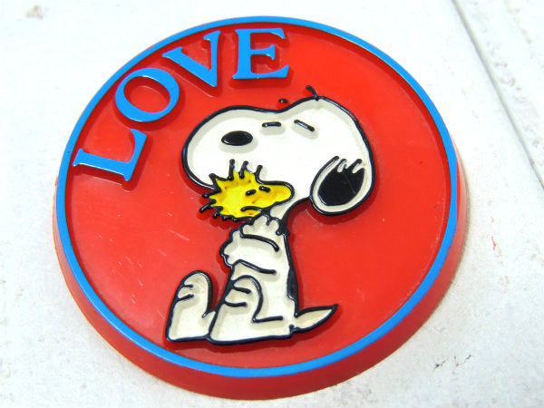 【1958.1965y・LOVE】スヌーピー&ウッドストック・ヴィンテージ・バッジ