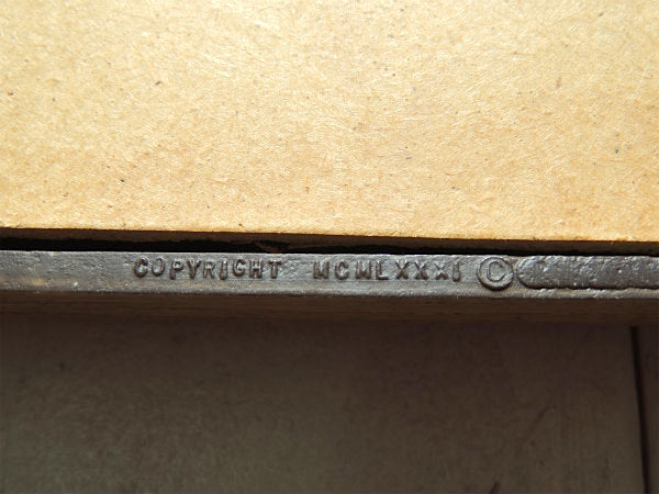 HOMCO・USA ウッド柄 ・ミッドセンチュリー・ヴィンテージ・ミラー 鏡 壁飾り ウォールデコ