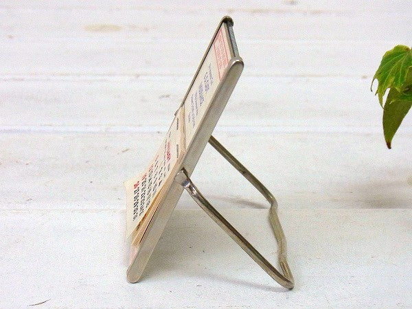 1964's カレンダー付き 店内装飾品 アメリカンビンテージ ・卓上・ミラー 鏡 USA