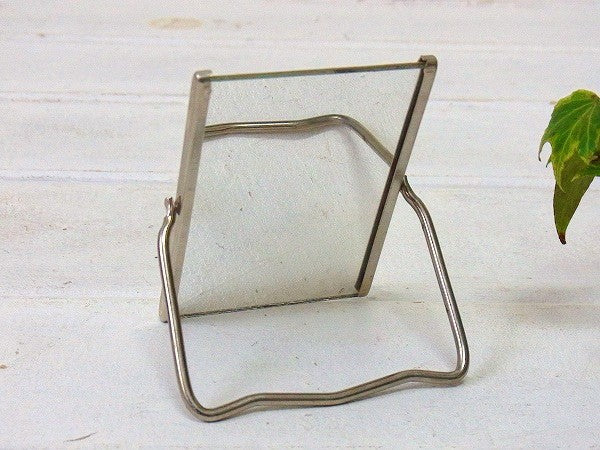 1964's カレンダー付き 店内装飾品 アメリカンビンテージ ・卓上・ミラー 鏡 USA