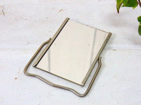 1964's カレンダー付き 店内装飾品 アメリカンビンテージ ・卓上・ミラー 鏡 USA