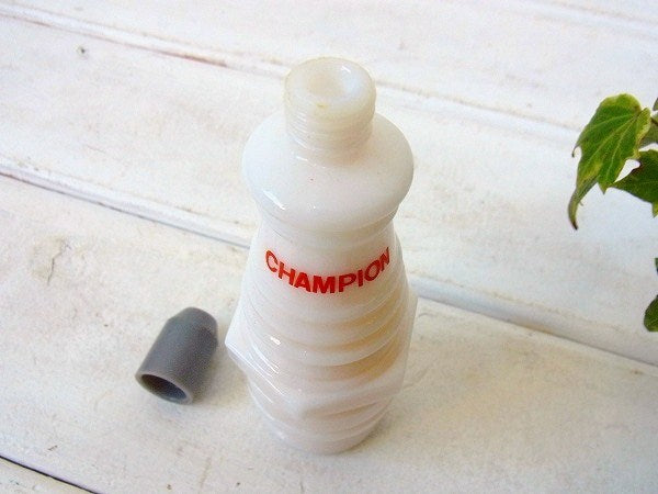 【AVON】CHAMPION・スパークプラグ・70'sヴィンテージ・箱付き・ローション・ボトル/瓶