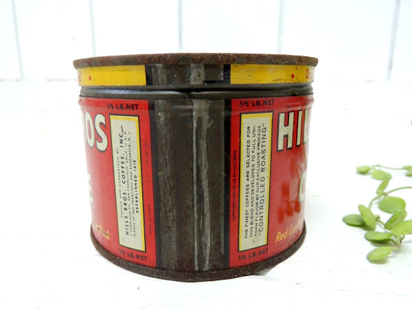 【ヒルスコーヒー】USA!ちいさなブリキ製・ヴィンテージ・コーヒー缶/スモールサイズ
