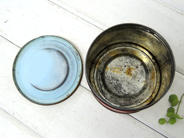 【ヒルスコーヒー】USA!ちいさなブリキ製・ヴィンテージ・コーヒー缶/スモールサイズ