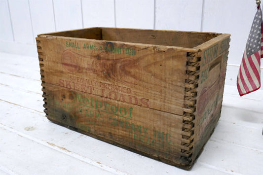REMINGTON レミントン 組み木 ビンテージ ウッドボックス 木箱 アーモボックス ミリタリー