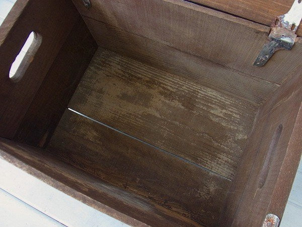 【Budweiser】バドワイザー・フタ付き・ヴィンテージ・ウッドボックス/木箱 USA