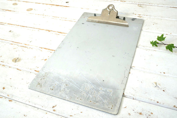 REDIFORM アルミ ヴィンテージ ロング クリップボード バインダー 工業系 USA インダストリアル