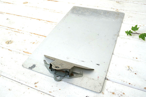 REDIFORM アルミ ヴィンテージ ロング クリップボード バインダー 工業系 USA インダストリアル