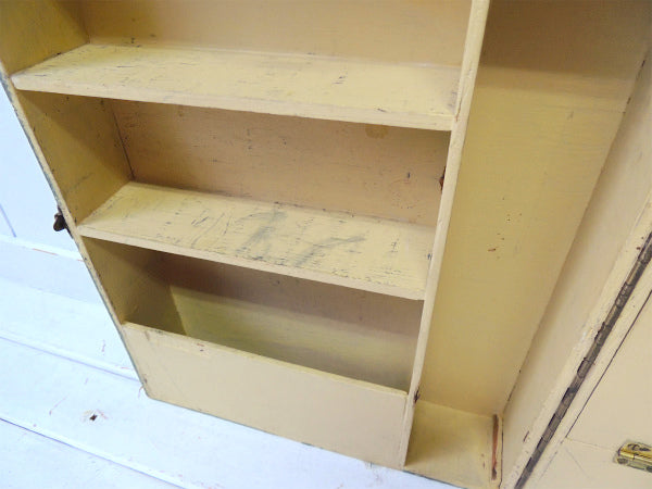 【メディスンボックス】ミリタリーカラー・仕切り付き・木製・トランク型・ヴィンテージ・救急箱・木箱