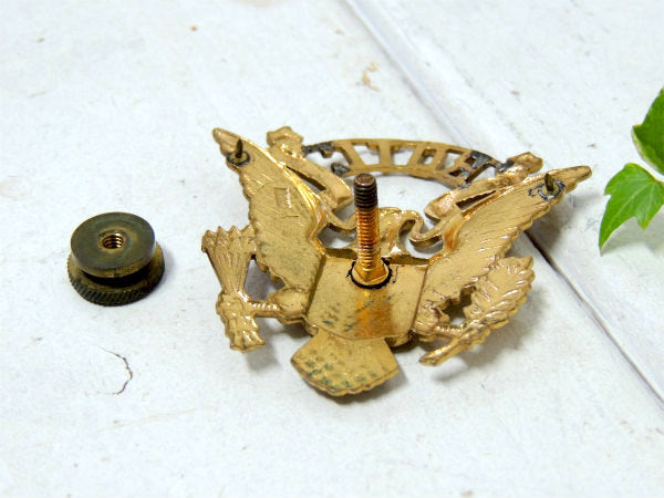 ミリタリー・イーグル ROTC・勲章・ヴィンテージ・ピンバッジ・ピンズ・アクセサリー・ゴールドトーン