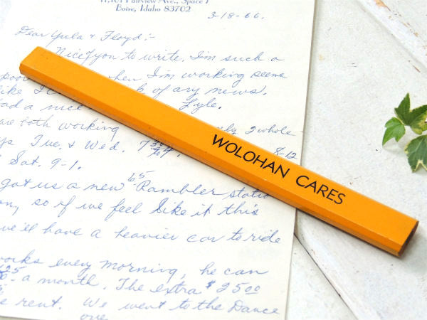 カーペンターペンシル 鉛筆 アメリカ自動車 BORG WARNER アドバタイジング ビンテージ