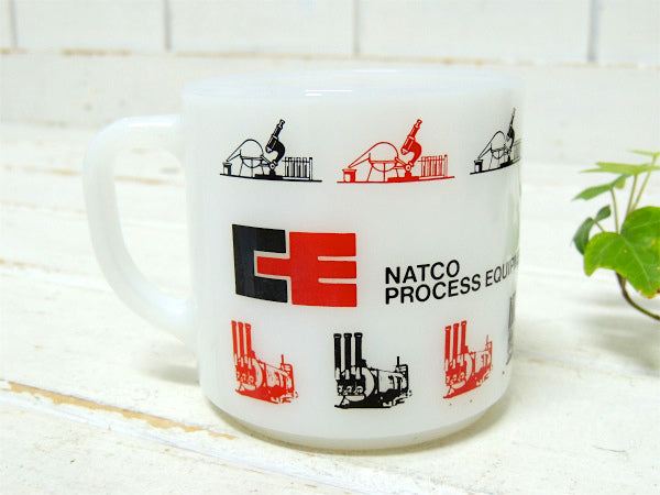 【フェデラル】NATCO PROCESS EQUIPMENT・ヴィンテージ・マグカップ/アドマグ