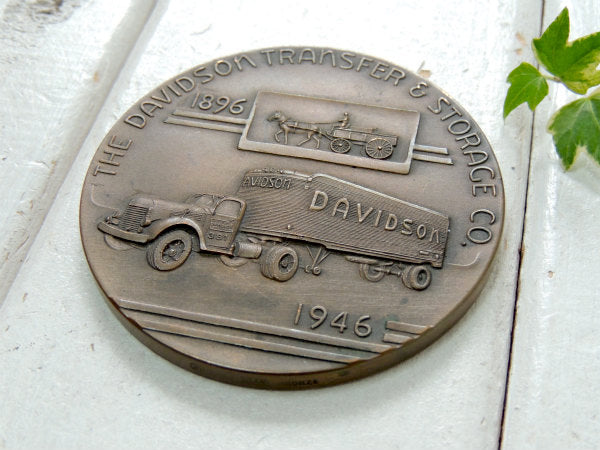 1896~1946's DAVIDSON 50th ヴィンテージ トラック ペーパーウェイトUSA