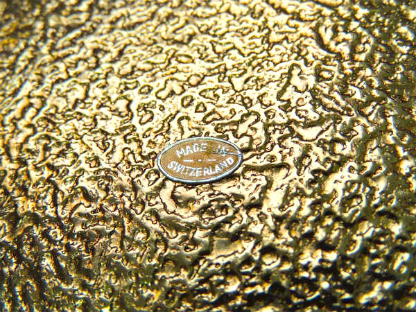 【スイス製】全面・ベベルガラス・猫脚・アンティーク・ジュエリーボックス/宝石箱/アクセサリーケース