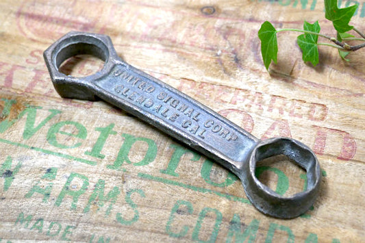 UNITED SIGNAL カリフォルニア アイアン製 OLD ツール・ヴィンテージ 工具 tool