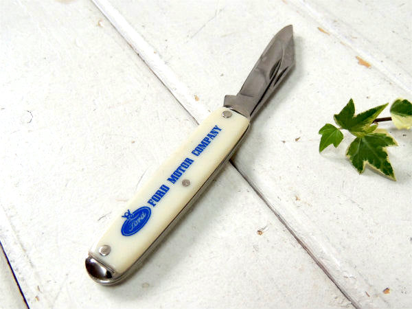 Ford フォードモーター  V8 アドバタイジング ヴィンテージ ポータブル ナイフ 折り畳みナイフ　ポケットナイフ USA