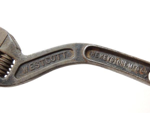 【WESTCOTT・8インチ】モンキーレンチ・USA・ヴィンテージ・工具・DIY・ハンドツール