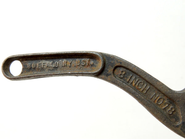 【WESTCOTT・8インチ】モンキーレンチ・USA・ヴィンテージ・工具・DIY・ハンドツール