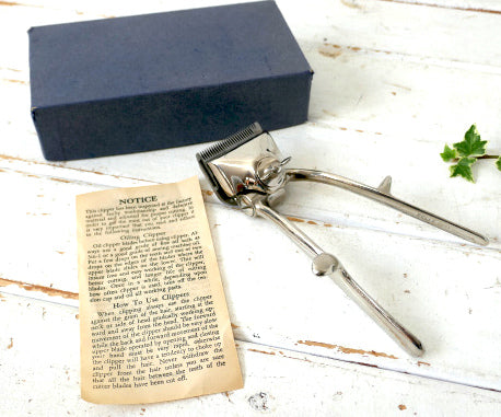 BARBER SHOP ベルシティ BELLE CITY ビンテージ バリカン 手動式 クリッパー