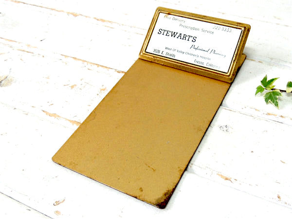 STEWART'S カリフォルニア 薬局 小児科 病院 アドバタイジング ヴィンテージ バインダー