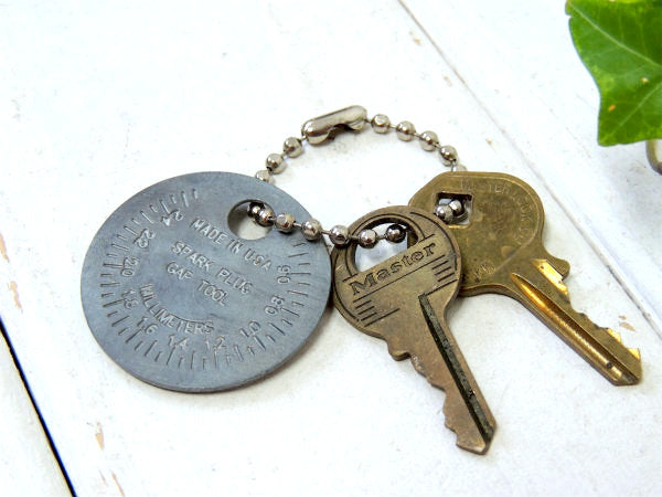 CTA・GAP TOOL USA・ヴィンテージ・プラグ・ギャップゲージ・鍵2本・キーホルダー