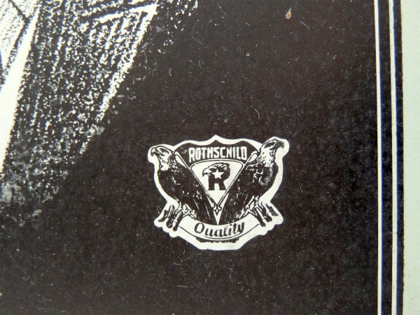 【ROTHSGHILD BROS HAT】帽子・アドバタイジング・アンティーク・壁飾り・サイン・看板