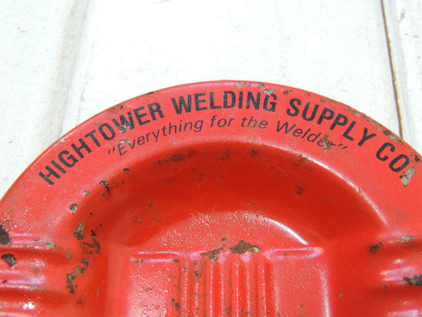 【HIGHTOWER WELDING SUPPLY】TEXAS・ティン・ビンテージ・灰皿・アシュトレ
