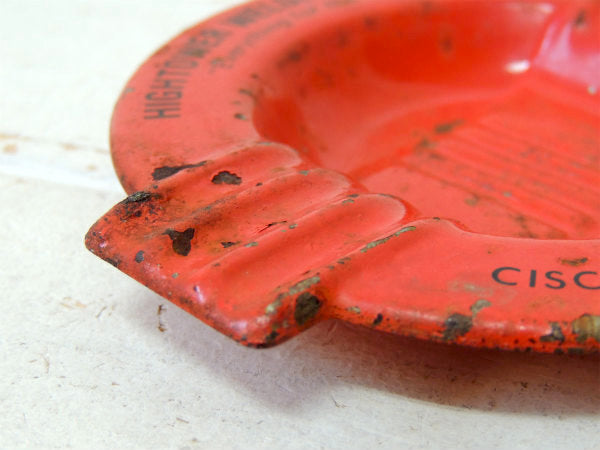 【HIGHTOWER WELDING SUPPLY】TEXAS・ティン・ビンテージ・灰皿・アシュトレ