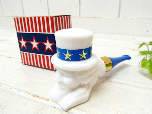 【エイボン・AVON・アンクルサム】ビンテージ・アフターシェーブローション・星条旗