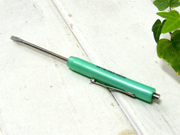 【polytech×ブルー】工業系・アドバタイジング・ビンテージ・ユーティリティー・ドライバー・工具