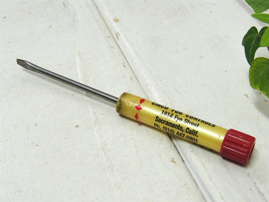 GENERAL CONTROLS ITT インドストリアル アドバタイジング ユーティリティー ポケットドライバー 工具 USA