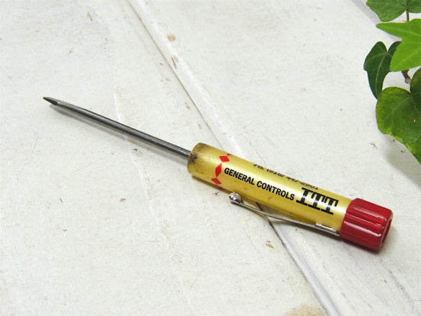 GENERAL CONTROLS ITT インドストリアル　アドバタイジング　ユーティリティー　ポケットドライバー　工具　USA