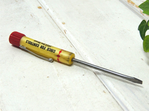 GENERAL CONTROLS ITT インドストリアル　アドバタイジング　ユーティリティー　ポケットドライバー　工具　USA