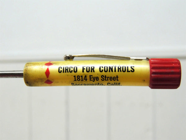 GENERAL CONTROLS ITT インドストリアル　アドバタイジング　ユーティリティー　ポケットドライバー　工具　USA