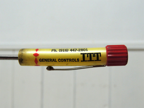 GENERAL CONTROLS ITT インドストリアル　アドバタイジング　ユーティリティー　ポケットドライバー　工具　USA