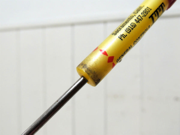 GENERAL CONTROLS ITT インドストリアル　アドバタイジング　ユーティリティー　ポケットドライバー　工具　USA