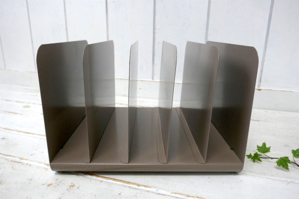 Steelmaster 工業系 メタル製 2Way ヴィンテージ 書類スタンド ファイルラック US