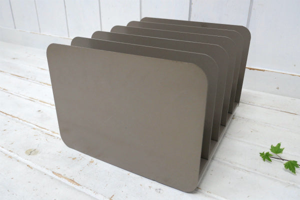 Steelmaster 工業系 メタル製 2Way ヴィンテージ 書類スタンド ファイルラック US