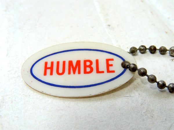 エッソ・ESSO・ガソリン アドバタイジング・ビンテージ・キーホルダー・真鍮製・鍵2本付き