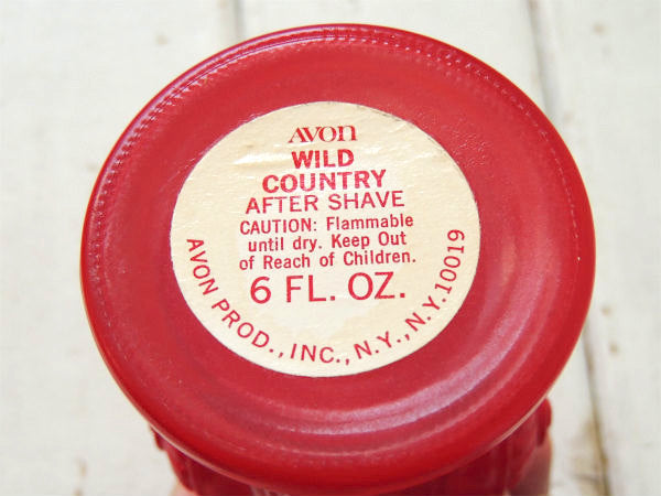 【AVON・NO PARKING】アメリカ・消火栓・赤色・ヴィンテージ・ローションボトル/瓶 USA