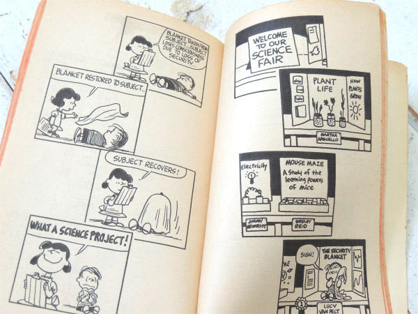 【ピーナッツの仲間たち】スヌーピー&チャーリーブラウン・1971年・ビンテージ・コミック・4コマ漫画