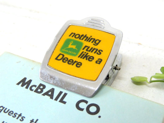 【JOHN DEERE・ジョンディア】トラクター・ヴィンテージ・クリップ・アドバタイジング